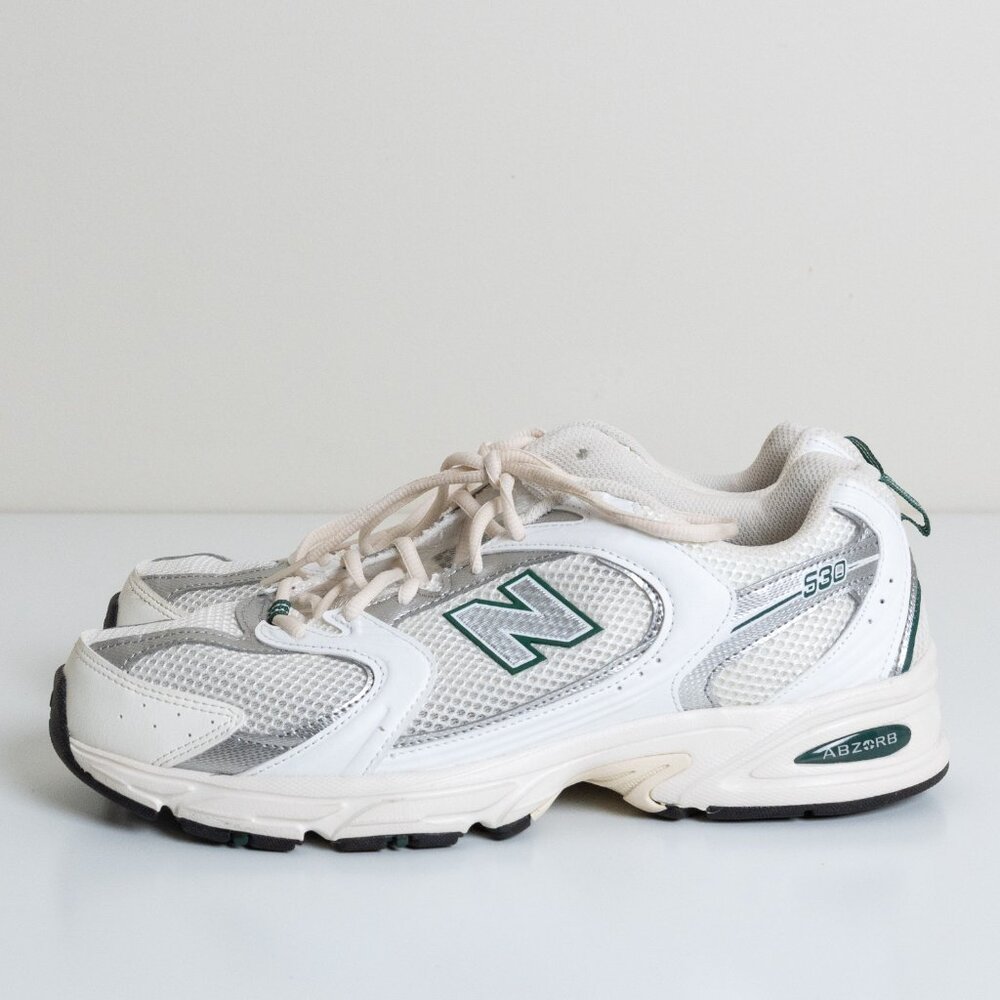 New Balance 530 Sea Salt Marsh Green - Picture 2 of 14